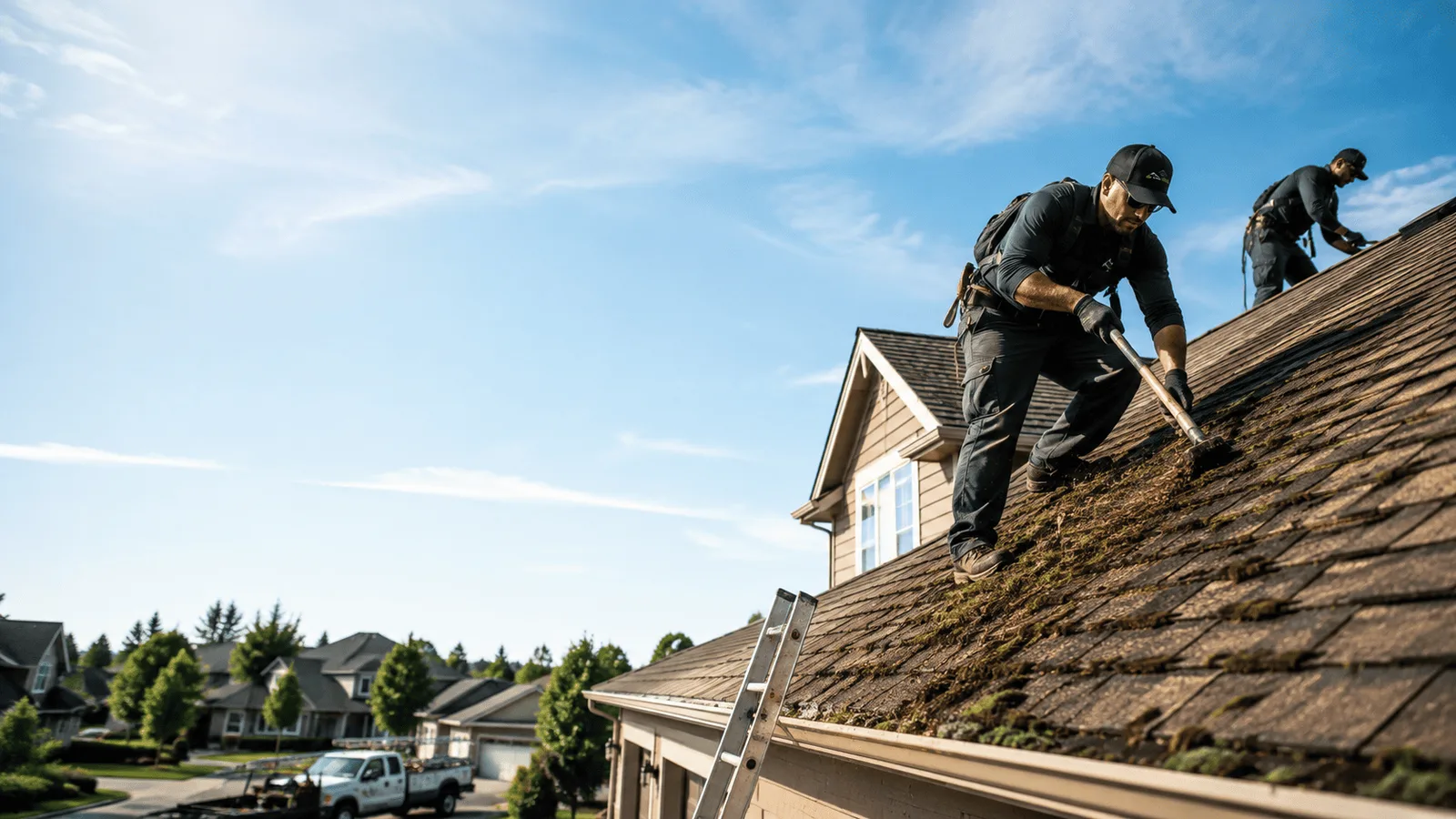 Roof Moss Removal in Syracuse, IN near me